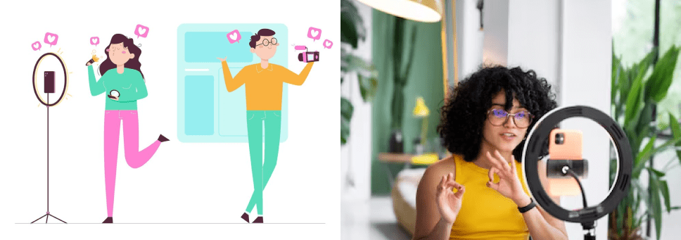 Influencer on Social Media